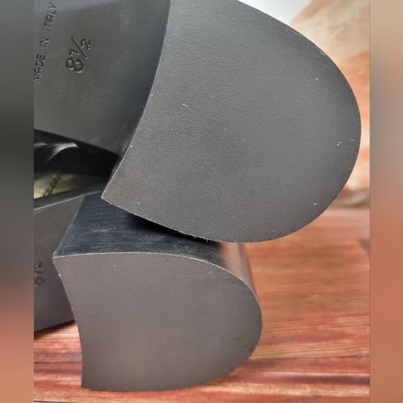 Aquatalia Billina Combo Moto Women's Black leather ankle boots - Picture 9 of 11